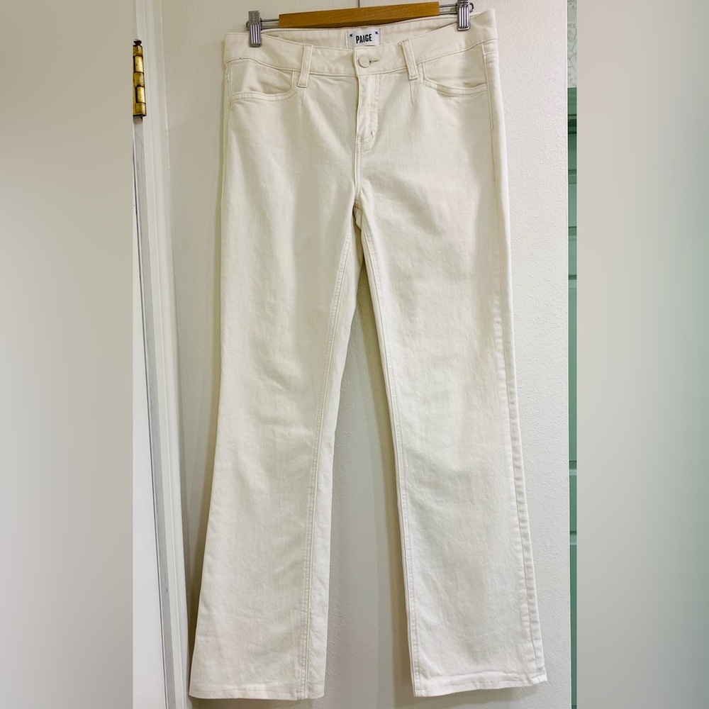 PAIGE Slim Modern Cream Jeans size 29